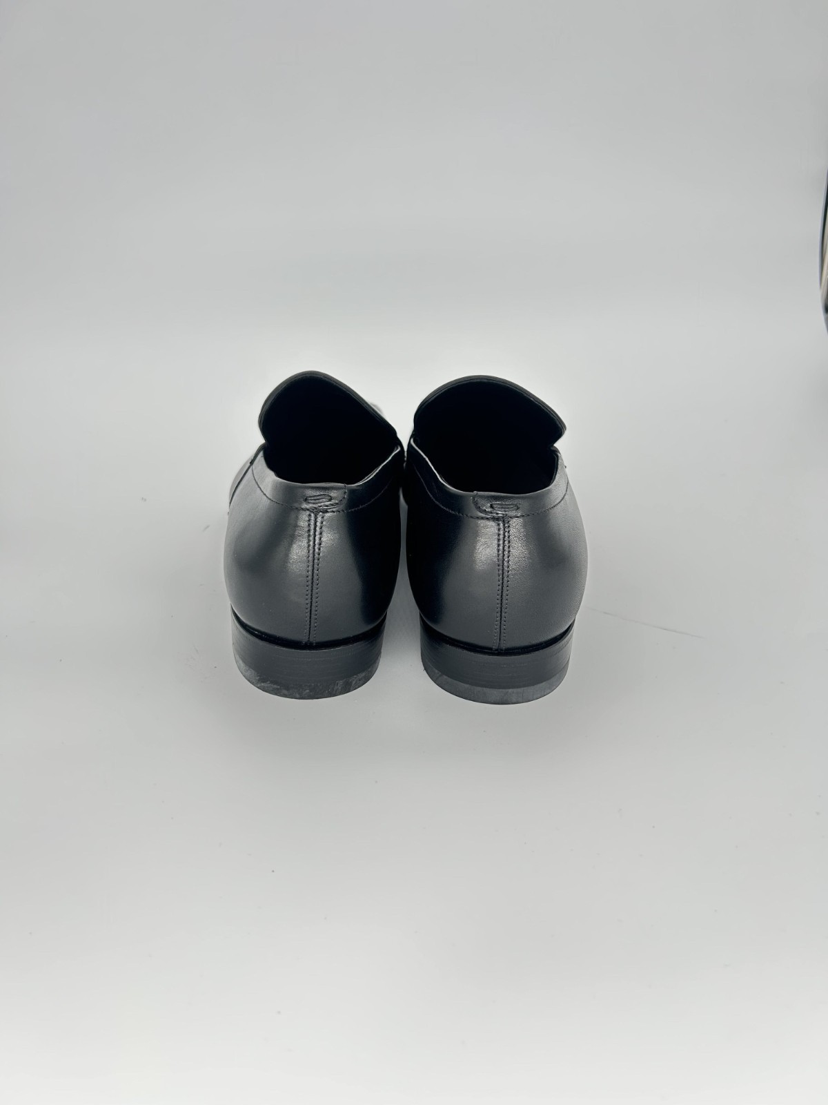 New Gucci Black Leather Moccasin With Python Leather Trim RRP - 800 image 6