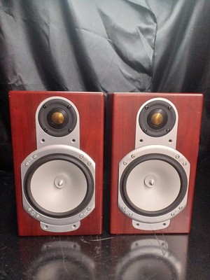 MONITOR AUDIO Silver RS1 2-Way Bookshelf Speaker Pair Tested Japan TB01 6.5/PC