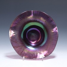 Irisierende violette Poschinger Schale circa ...