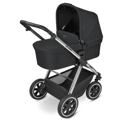 ABC Design Kombikinderwagen Samba Diamond Edition Black Dots - Zustand sehr gut
