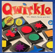 QWIRKLE Family Board Game Mix Match Score Win COMPLETE 2006