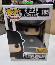 Figura de vinilo exclusiva Funko Pop Rocks Ozzy Osbourne 185 Ordinary Man Hot Topic