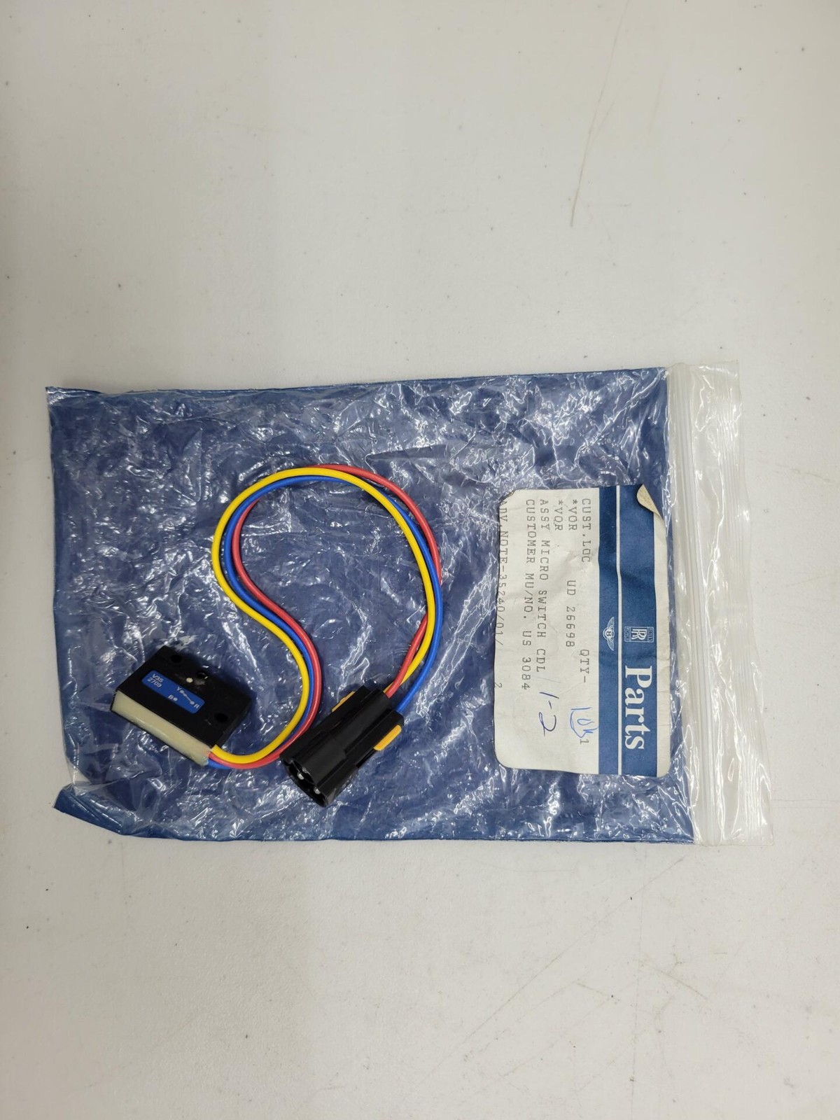 Rolls Royce / Bentley Assy Micro Switch CDL UD26698