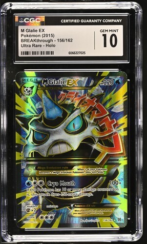 M Glalie-EX graded CGC 10 for sale on eBay