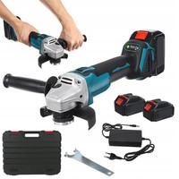 Akku Winkelschleifer Brushless 125Mm 21V 2 Akkus Trennschleifer Set