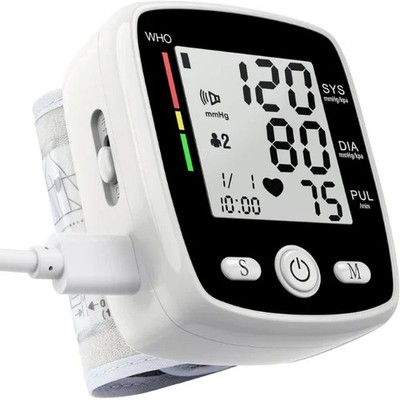Blood Pressure Monitor Digital Arm Cuff   Portable with Carrying Case Home Use''