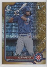 2022 Bowman Mega Box Gold Mojo Refractor 31/50 Luis Verdugo #BCP-147 17oo