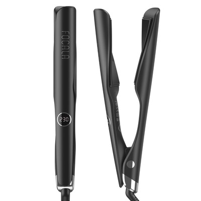 Flat Iron Curling Iron in One - Hair Straightener and Curler 2 in 1 for Strai...