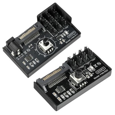 Computer Fan Speed Controller 60W High-Power Hub Control Fan PWM Speed Control