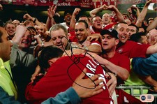 JAMIE CARRAGHER SIGNED LIVERPOOL FC 12x8 PHOTO (ACG CERT AG19168)