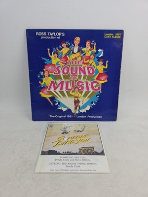 Petula Clark Sound of Music LP + Someone Like You 7'' Single Theatre Lot England