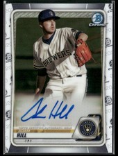 2020 Bowman #CPA-AHI Adam Hill Chrome Prospect Autographs