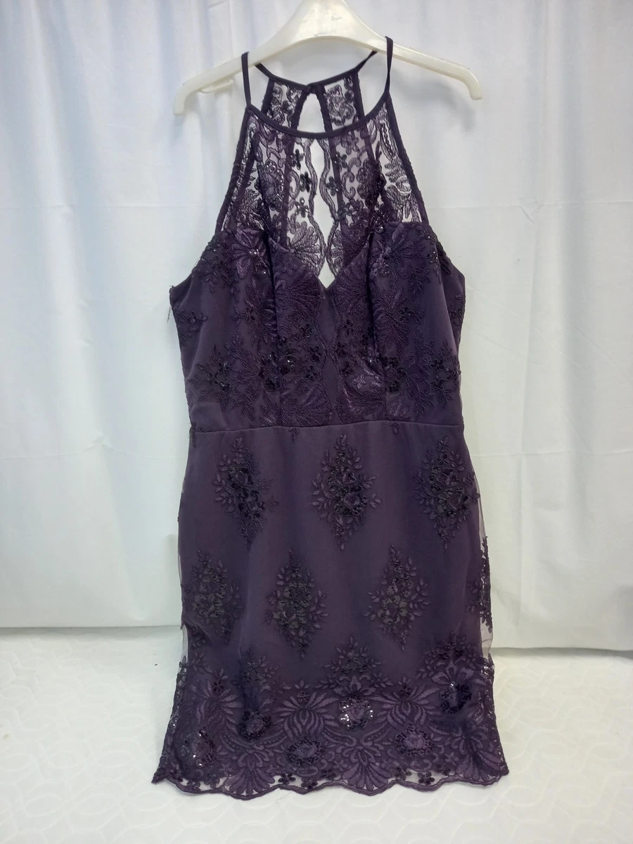 strapless open back dress Maria B Linen Pakistani Winter Suit MAR131 - S - Purple main image 1