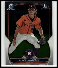 2023 1st Bowman Chrome Chase Jaworsky #BDC-45 Astros RC