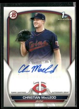2023 Bowman #PPA-CMD Christian MacLeod Prospect Autographs