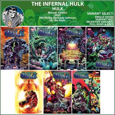 Infernal Hulk (2025) #1 2 3 4 5 6 7 Marvel Comics COVER SELECT