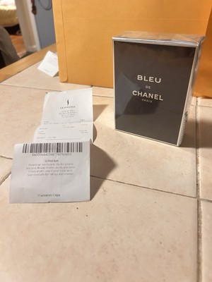 BLEU DE CHANEL Eau de Toilette Men's Spray - 100ml