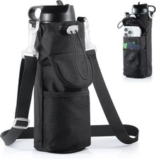 New STYLE Water Bottle Holder Crossbody Bag with Shoulder Strap, Leakproof Wate