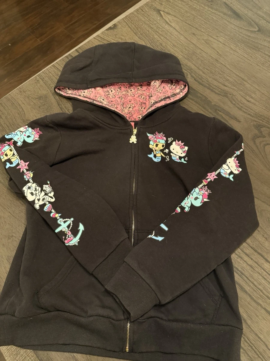 Tokidoki Hello Kitty Mermaid Full Zipper Hoodie L HTF RARE | eBay