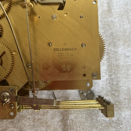 New Peter F Bollenbach German Clock Movement 351-020, Pendulum, key ...