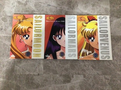 Lot Of 3 Sailor Moon Scout Guide Manga