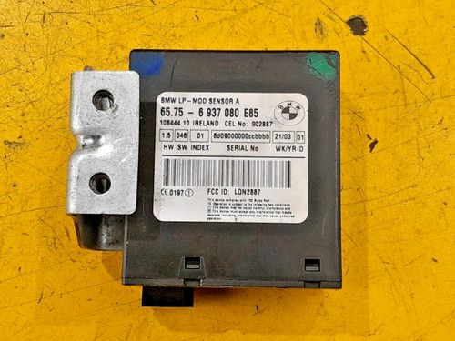 BMW E85 Z4 ALARM STEUERGERÄT MODUL ECU 6937080 OEM ORIGINAL 2003