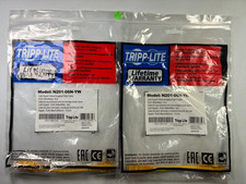 Cat6 Patch Cables 6-Inch 2-PACK RJ45 Gigabit 550 Ethernet Molded TRIPP-LITE