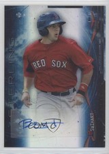 2014 Bowman Sterling Prospect Blue Refractor 6/25 Blake Swihart Auto uk2