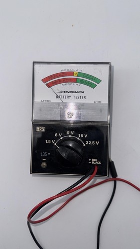 Micronta Battery Tester #22-030A Tested Working free delivery