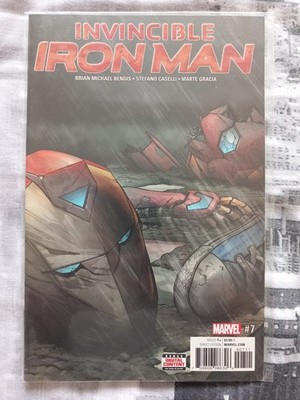 Invincible Iron Man #7 (2017) Brian Michael Bendis Marvel comic Avengers Stark