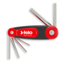 Felo Klapphalter Sechskant 6-Tlg. Hex 2,5 - 8,0 Mm