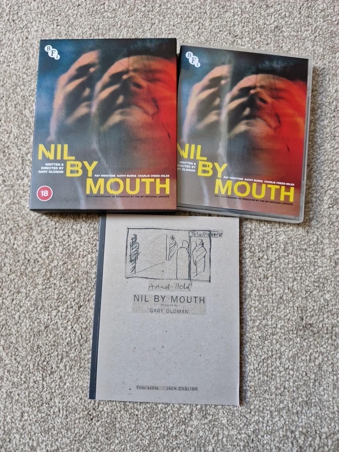 nil by mouth limited edition BFI blu ray