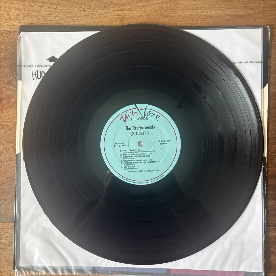 The Replacements - Hootenanny - Twin/Tone Records 1983 OG Press - Image 4 of 4