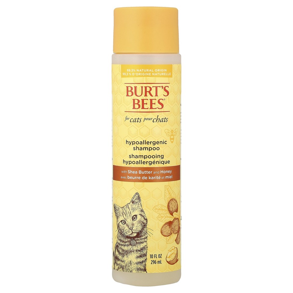 Hypoallergenic Shampoo with Shea Butter & Honey, For Cats, 10 fl oz (296 ml)