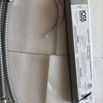 IOTA ILB-CP12-A-TBTS CONSTANT CURRENT EMERGENCY LED DRIVER 0-60V, 12W, 120/277V