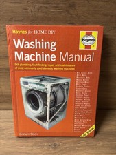 Haynes Washing Machine Manual DIY Plumbing Fault finding Dixon  Hardback sh14