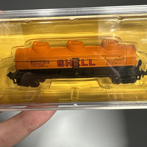 Bachmann Silver Series Spur N - 3-Dome Tank Car Shell 1245 - 70184 - V | Zustand: New