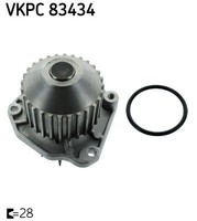 SKF Wasserpumpe Vkpc 83434 FüR CitroËN Passend FüR Fiat Lancia Peugeot