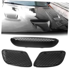 Hood Scoop Vent Compatible with 2015-2018 Dodge Challenger SRT Hellcat Black