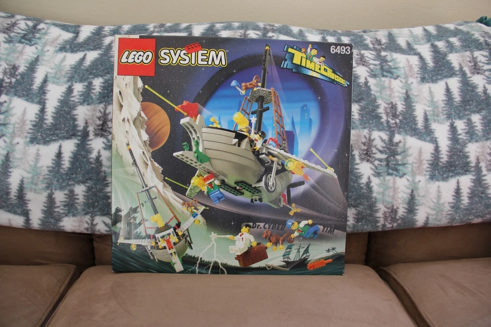 Vtg Lego System 6493 Timecruisers Flying Time Vessel New Sealed 1996 Rare Set - Image 2 of 4