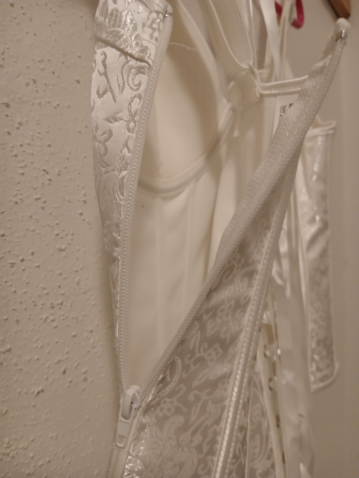 White Corset/Basque Size Medium - image 4