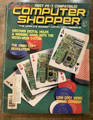 Computer Shopper Magazine MAY 1988 WD30 WDM System Hard Copy Revolution PS/2