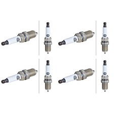 4x HELLA ENERGY ZÜNDKERZEN passend für 4-ZYLINDER FIAT BARCHETTA BRAVA BRAVO