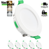 LED Einbaustrahler 230V 4W 55Mm-68Mm Lochmaß Spotlicht Deckenleuchte 6 StüCk