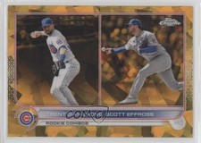 2022 Chrome Update Sapphire Edition Gold 35/50 Trent Giambrone Scott Effross a8r