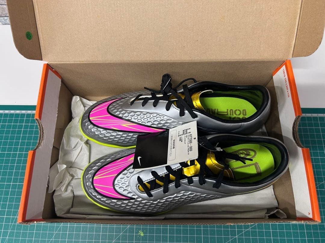 Nike Hypervenom Phelon PREM TF US 10 UK 9 677588 069 Soccer/Futsal