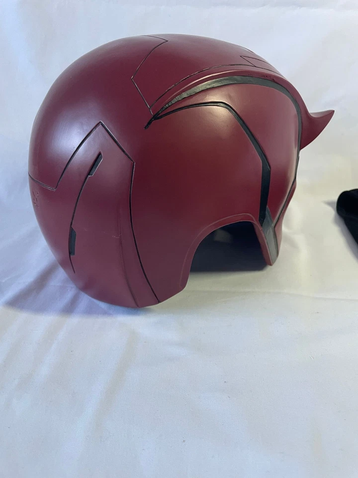 Canada US Seller! Xcoser 1:1 Daredevil Cosplay Helmet Mask Props Resin Halloween - Image 3 of 4