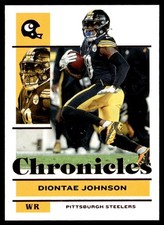 2021 Panini Chronicles Diontae Johnson Pittsburgh Steelers #93