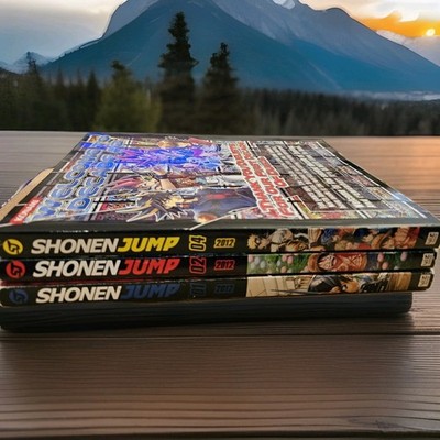 Shonen Jump Konami 2012 Magazines Lot Of 3 EUC AS IS