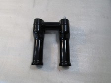OEM 5 Black Handlebar Risers for Harley Custo...